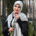 روسری ژاکارد لمه شاین شاینیکا fer