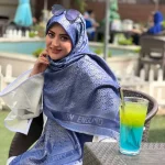 روسری ژاکارد لمه شاین شاینیکا طرح Burberry - Image 2