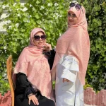 روسری ژاکارد لمه شاین شاینیکا طرح Dior - Image 11