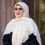 روسری ژاکارد لمه شاین شاینیکا طرح Fendi - Image 18