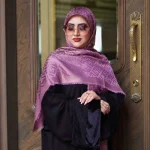 روسری ژاکارد لمه شاین شاینیکا طرح Fendi - Image 10