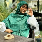 روسری ژاکارد لمه شاین شاینیکا طرح Gucci - Image 6