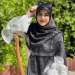 روسری ژاکارد لمه شاین شاینیکا طرح Louis Vuitton - Image 4