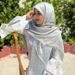 روسری ژاکارد لمه شاین شاینیکا طرح Louis Vuitton - Image 5