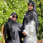 روسری ژاکارد لمه شاین شاینیکا مشکی - Image 7