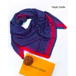 روسری کشمیر سه حاشیه آبنباتی - Image 12