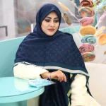 روسری کشمیر سه حاشیه آبنباتی - Image 9