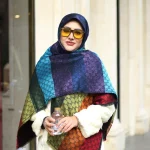 روسری کشمیر لمه طرح Gucci هفت رنگ - Image 2