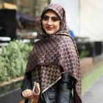 روسری کشمیر لمه طرح Gucci هفت رنگ - Image 4