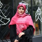 روسری کشمیر لمه لوما طرح Dior - Image 12