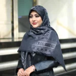 روسری کشمیر لمه لوما طرح Dior - Image 5