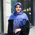 روسری کشمیر لمه لوما طرح Dior - Image 7