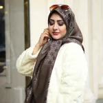 روسری کشمیر لمه لوما طرح Dior - Image 10