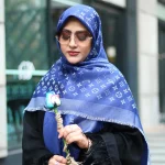 روسری کشمیر لمه لوما طرح Louis Vuitton - Image 2