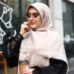 روسری کشمیر لمه لوما طرح Louis Vuitton - Image 10