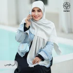 روسری ژاکارد رونا خطی - Image 2