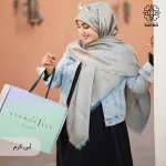 روسری ژاکارد رونا خطی - Image 26