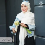 روسری ژاکارد رونا خطی - Image 13