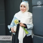 روسری ژاکارد رونا خطی - Image 12