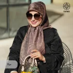 روسری ژاکارد رونا گل رز - Image 4