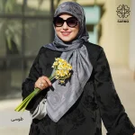 روسری ژاکارد رونا گل رز - Image 8