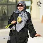 روسری ژاکارد رونا گل رز - Image 10