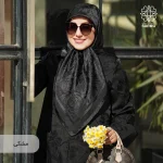 روسری ژاکارد رونا گل رز - Image 11