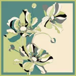 روسری ابریشم توییل هارمونی - Image 31