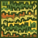 روسری نخ پنبه کوچه نگار - Image 9