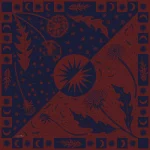 روسری نخ پنبه قاصدک - Image 4