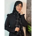 شال نخی چهار خونه - Image 7