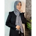 شال نخی چهار خونه - Image 8