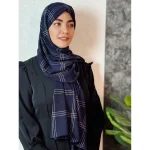 شال نخی چهار خونه - Image 10