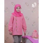 شومیز ضحی رنگی  با گلدوزی