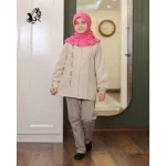 شومیز ضحی رنگی  با گلدوزی - Image 5