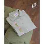 شومیز ضحی رنگی  با گلدوزی - Image 10