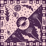 روسری نخ پنبه قاصدک - Image 12