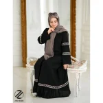 عبا با نوار گلدوزی استایل z88 - Image 2