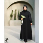 عبا نخی گلدوزی استایل z84 - Image 5