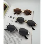 عینک فلزی بیضی دیزل ۰۰۸ - Image 3