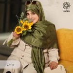 روسری ژاکارد رونا فلورال - Image 2