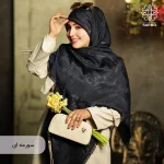 روسری ژاکارد رونا فلورال - Image 3