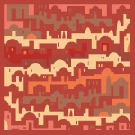 روسری نخ پنبه کوچه نگار - Image 5