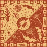 روسری نخ پنبه قاصدک - Image 6