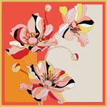 روسری ابریشم توییل هارمونی - Image 34