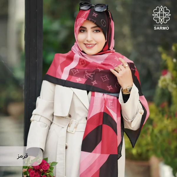 روسری نخ پنبه لوریا-اقتصادی - تصویر 8