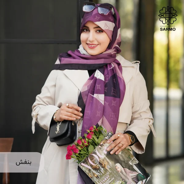 روسری نخ پنبه لوریا-اقتصادی - تصویر 22