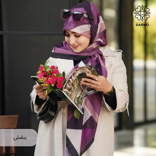 روسری نخ پنبه لوریا-اقتصادی - تصویر 24
