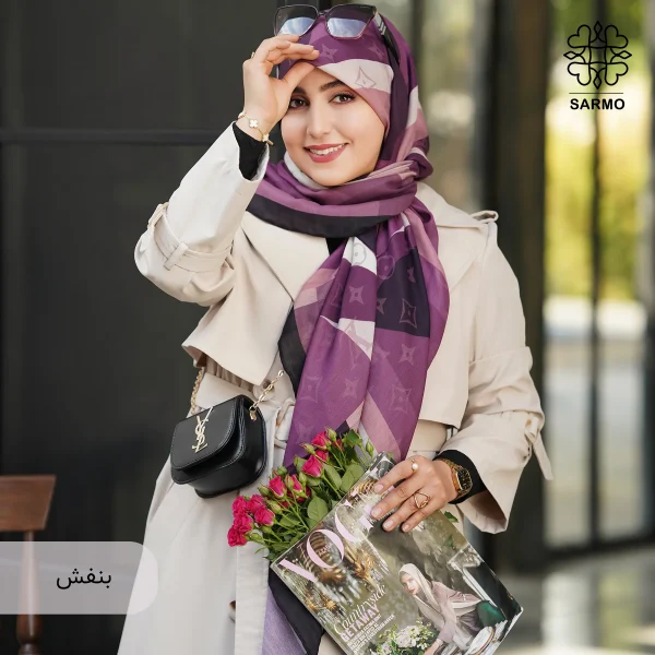 روسری نخ پنبه لوریا-اقتصادی - تصویر 23