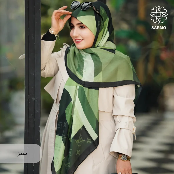 روسری نخ پنبه لوریا-اقتصادی - تصویر 12